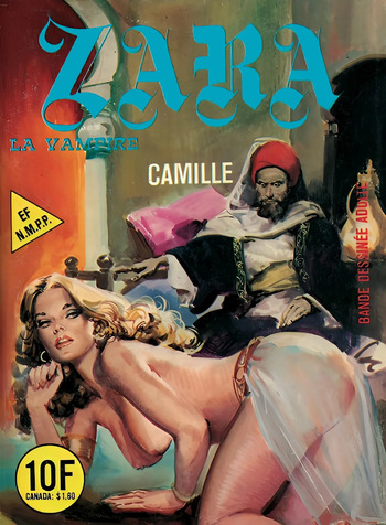 couverture du Bande Dessin&eacute;e Zara la Vampire 115 &ndash; Camille