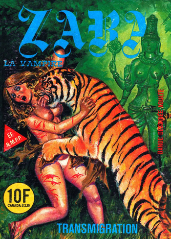 couverture du Bande Dessin&eacute;e Zara la Vampire 132 &ndash; Transmigration