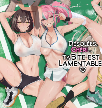 couverture du Manga [Zenjidou Shimoneta Seizou Machine (Chinetsu)] Datte Darling&hellip; Zako Chinpo Nandamon | D&eacute;sol&eacute;es, ch&eacute;ri&hellip; Ta bite est lamentable ! (Azur Lane) [French] [Chocolatine]