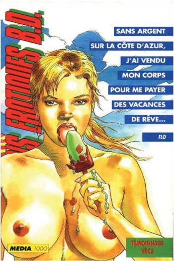 couverture du Bande Dessin&eacute;e [Zick] Flo &ndash; Sans argent sur la C&ocirc;te d&rsquo;Azur, j&rsquo;ai vendu mon corps pour me payer des vacances de r&ecirc;ve [French]